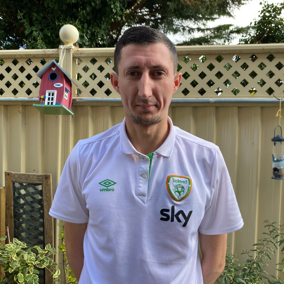 Dublin Simon client Shane Byrne set to participate in the 2024 Homeless World Cup